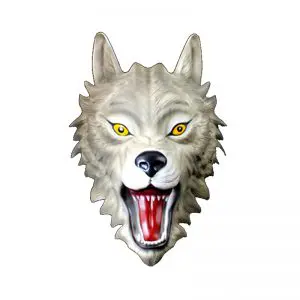 Masque Loup Gris