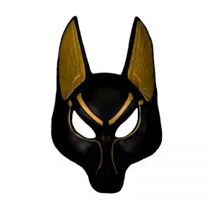 Masque Loup Noir Homme