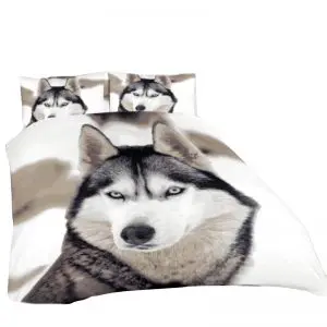 Housse de Couette Chien Loup